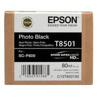 Оригинальный чёрный фотографический картридж Epson T8501 C13T850100