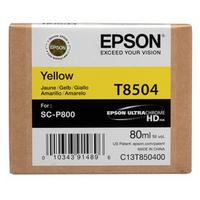 كرتوج Epson T8504 C13T850400 أصلي أصفر
