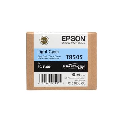 Epson T8505 C13T850500 Açık Mavi Orijinal Kartuş