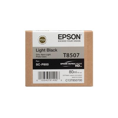 Epson T8507 C13T850700 Açık Siyah Orijinal Kartuş