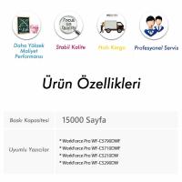 EPSON WF-C5790 Siyah Mürekkep 500 ml (Muadil)