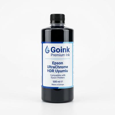 Goink Epson UltraChrome HDR Uyumlu Yazıcı ve Kartuş Dolum Mürekkebi (500gr)