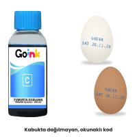 Goink HP 45 Compatible Egg Coding Ink Blue 100 ml