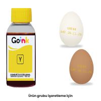 Goink HP 45 Compatible Yellow Egg Coding Ink 100ml