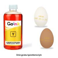 Goink Compatible HP 45 Egg Coding Ink Yellow 500ml
