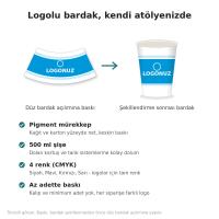 Goink Karton Bardak Baskı Mürekkebi 500 ml - Epson Uyumlu Pigment (Renk Seçenekli)