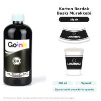 Goink Karton Bardak Baskı Mürekkebi 500 ml - Epson Uyumlu Pigment (Renk Seçenekli)
