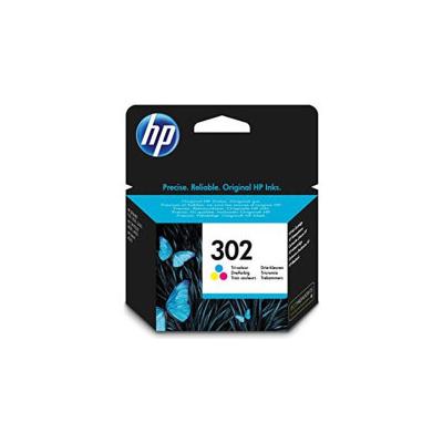 HP 302 F6U65AE Renkli Orijinal Kartuş B Grade