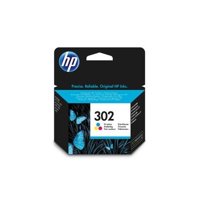 HP 302 F6U65AE Renkli Orijinal Kartuş