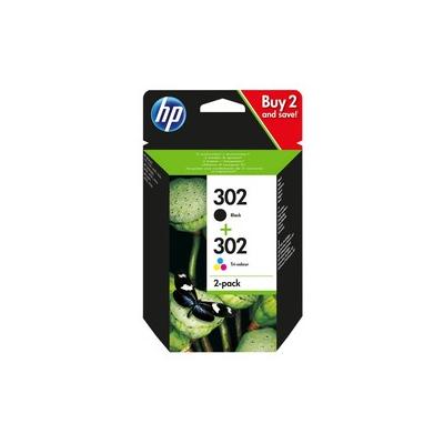HP 302 X4D37AE Orijinal Kartuş Seti