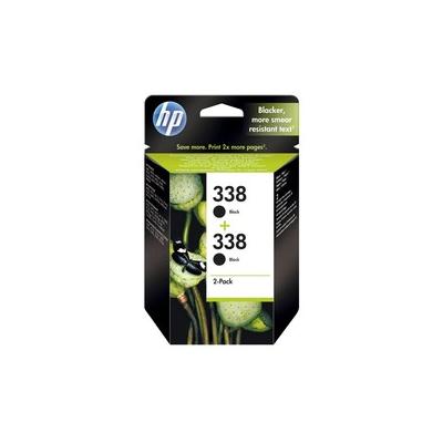 HP 338 CB331EE Siyah Orijinal Kartuş 2'li Set