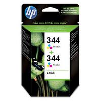 HP 344 C9505EE Renkli Orijinal Kartuş 2'li Set