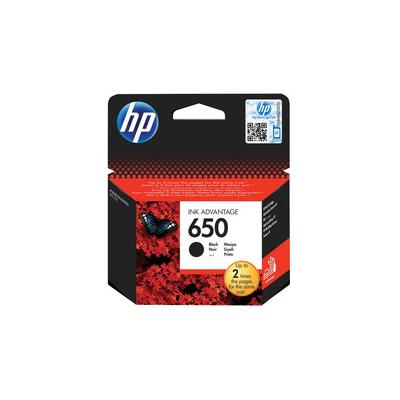 HP 650 CZ101AE Siyah Orijinal Kartuş
