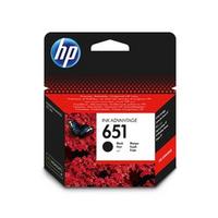 HP 651 C2P10AE كرتوجة أسود الأصلية