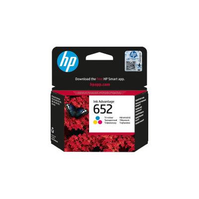 HP 652 Renkli F6V24AE Renkli Orijinal Kartuş C Grade