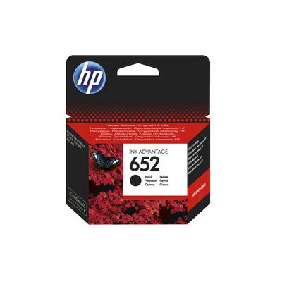HP 652 BK F6V25AE Siyah Orijinal Kartuş