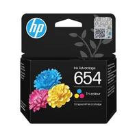 كارتوجي ثلاثي اللون الأصلي HP 654 7FP38UE