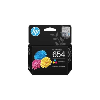 HP 654 7FP38UE Üç Renkli Orijinal Kartuş