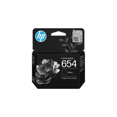 HP 654 7FP39UE Siyah Orijinal Kartuş
