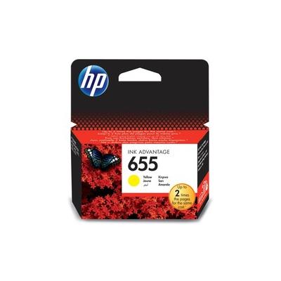 HP 655 CZ112AE Sarı Orijinal Kartuş