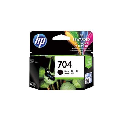 HP 704 CN692A Siyah Orijinal Kartuş