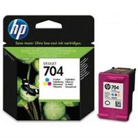 HP 704 CN693A كرتوجة اللون الأصلية الدرجة B