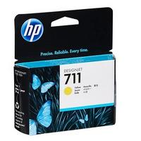 HP 711 CZ132A كرتوجة أصلي صفراء