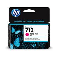 كرتوج HP 712 3ED68A أحمر أصلي
