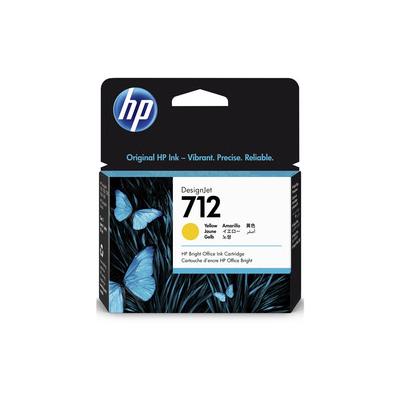 HP 712 3ED69A Sarı Orijinal Kartuş