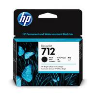 حبر HP 712 3ED71A أسود عالية القدرة الأصلية