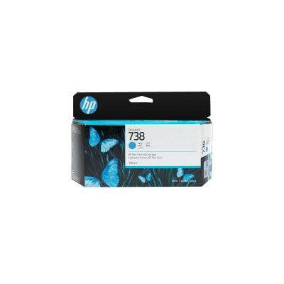 HP 738 498N5A Mavi Orijinal Kartuş