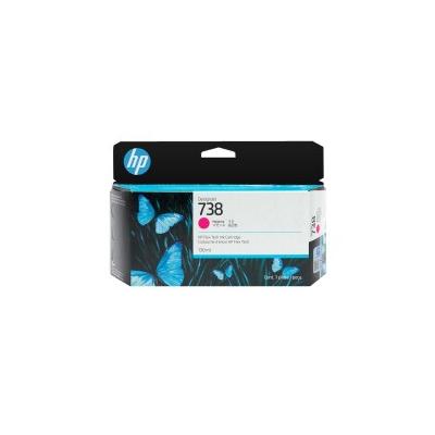 HP 738 498N6A Kırmızı Orijinal Kartuş