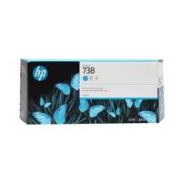 HP 738 676М6А Синий Высокой Капацитет Оригинальный Картридж