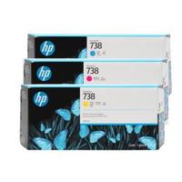 حزمة الأقراص الأصلية HP 738 اللونية عالية القدرة