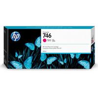 HP 746 P2V78A حبر أحمر أصلي