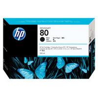حبر أصلي HP 80 C4871A أسود