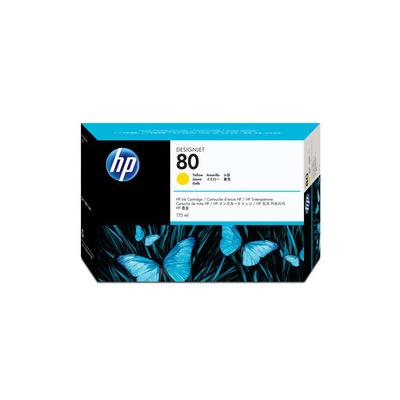 HP 80 C4873A Sarı Orijinal Kartuş