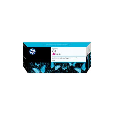 HP 81 C4932A Kırmızı Orijinal Kartuş