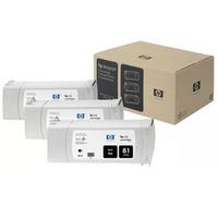 HP 81 C5066A Siyah Orijinal Kartuş 3'lü Set