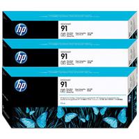 HP 91 C9481A Foto Siyah Orijinal Kartuş 3'lü Set