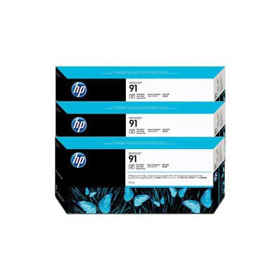 HP 91 C9481A Foto Siyah Orijinal Kartuş 3'lü Set