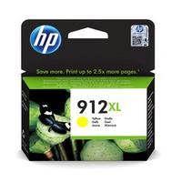 HP 912XL 3YL83AE صفراء عالية الكفاءة الأصلية