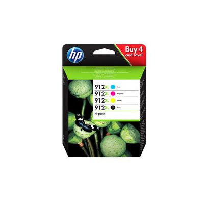 HP 912XL 3YP34AE Yüksek Kapasiteli Orijinal Kartuş Seti