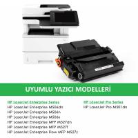 HP CF287X 87X Siyah Yüksek Kapasite Muadil Toner (18000 Sayfa Kapasiteli)