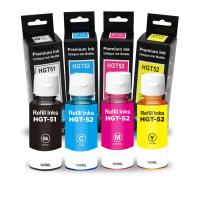 HP Mürekkep Seti GT51 Siyah -GT52 Mavi -GT52 Kırmızı -GT52 Sarı (Muadil)