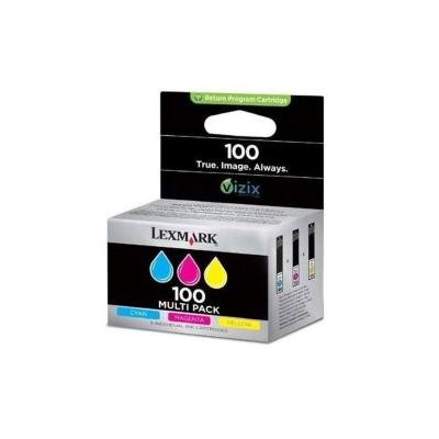 Lexmark 100 14N0849 Renkli Orijinal Kartuş Seti