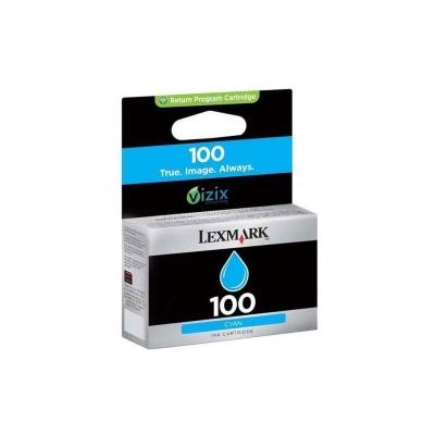 Lexmark 100 14N0900E Mavi Orijinal Kartuş