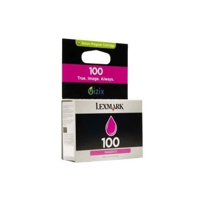 Lexmark 100 14N0901E Kırmızı Orijinal Kartuş