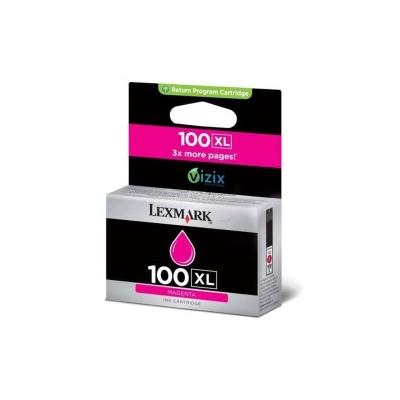 Lexmark 100XL 14N1070E Kırmızı Yüksek Kapasiteli Orijinal Kartuş