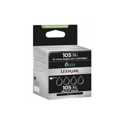 Lexmark 105XL 14N0845 SiyahYüksek Kapasiteli Orijinal Kartuş Seti